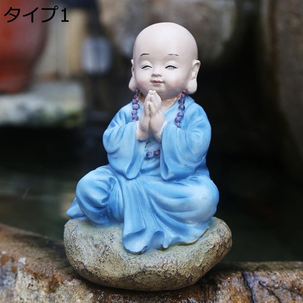 【修縁堂】高品質 小坊主 小和尚 置物 一式 禅の意 木彫り cjzmbj2407253tnluu7r-2.jpg?size=n
