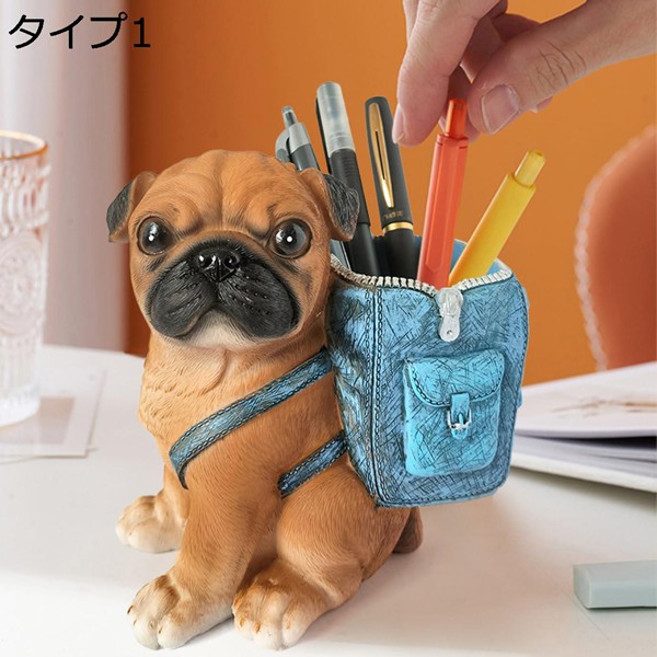 ペン立て ペンスタンド 動物 F 鉛筆たて ペンホルダー 卓上スタンド