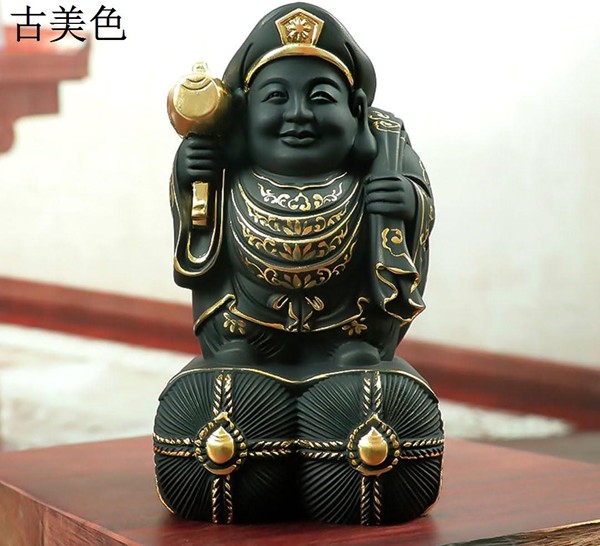 七福神ミニチュア置き物　シルバー 七福神No．002／置物・7色セット – 天然石の店 ふうちゃん