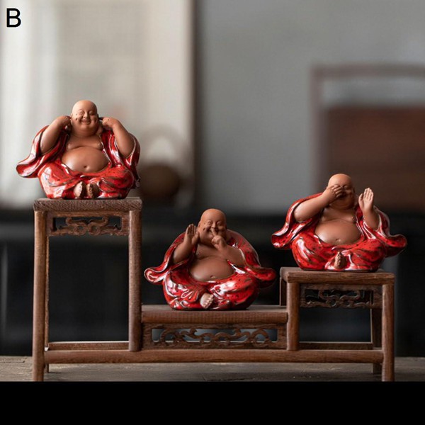 布袋様 陶器 Amazon.co.jp: 七福神 置物 布袋 陶器製 布袋様 風水（高さ25.5