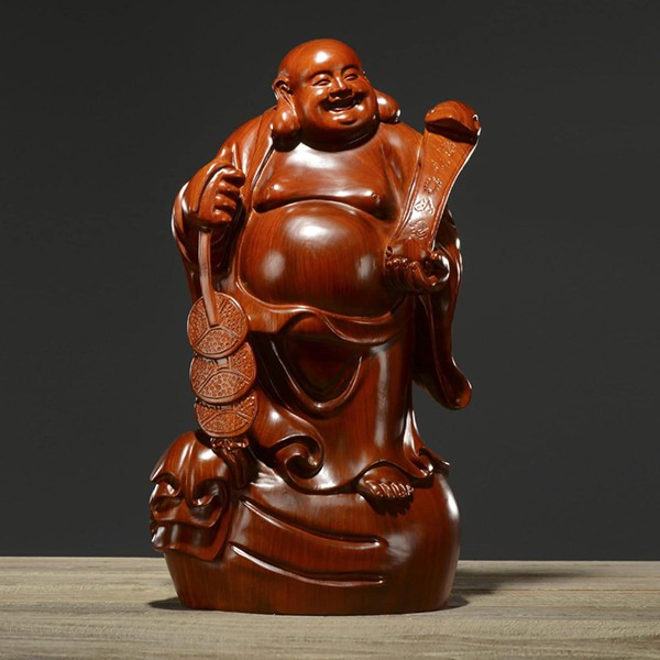 布袋様 置物 木彫りのおすすめ人気商品一覧 通販 - Yahoo!ショッピング