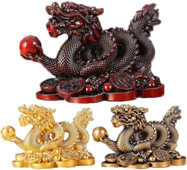 龍の置物 金 竜の置き物 風水 龍神 昇運金龍 金運アップ 商売繁盛 風水