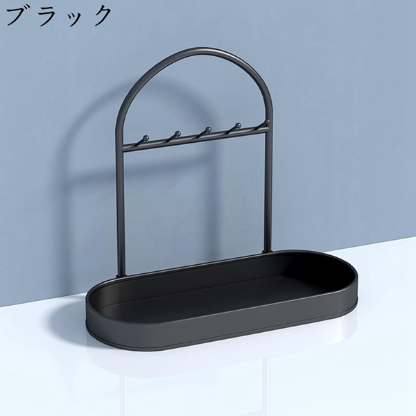 キースタンド 鍵置き 鍵ホルダー 玄関収納 フック付き 小物ケース