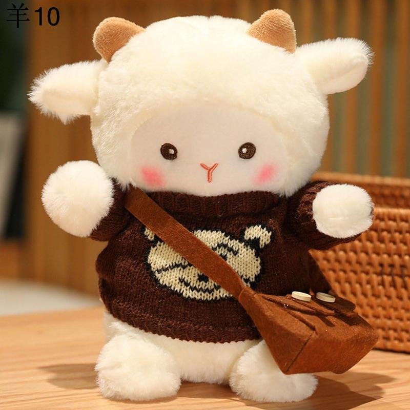 縫いぐるみ 羊 抱きまくら 昼寝枕 添い寝枕 動物 おもちゃ 仮装ひつじ 大きい 人形 ゴロ寝 伏せる かわいい フワフワ INS風 |  | 09