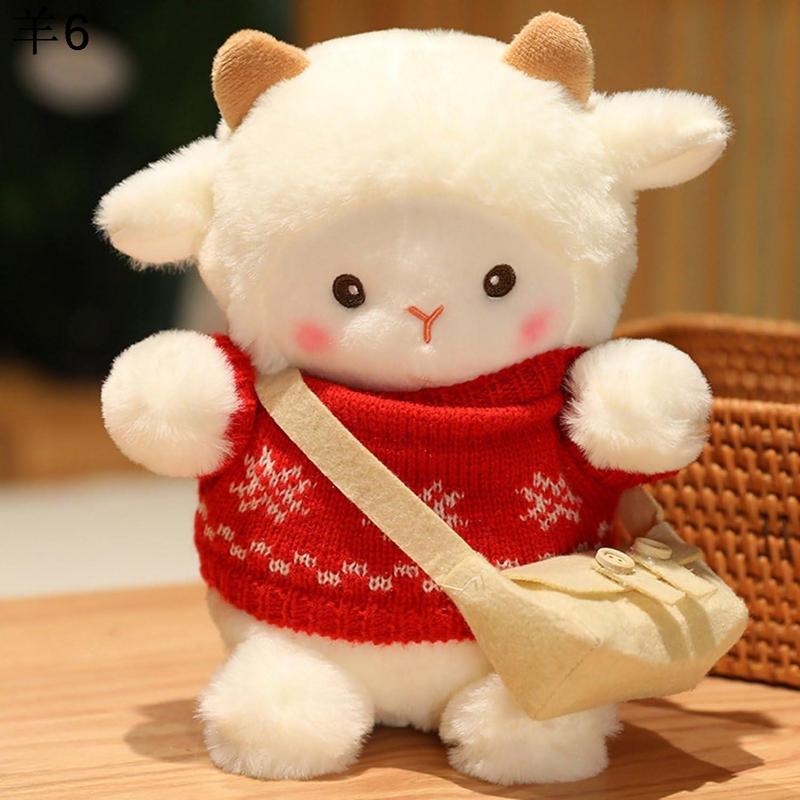縫いぐるみ 羊 抱きまくら 昼寝枕 添い寝枕 動物 おもちゃ 仮装ひつじ 大きい 人形 ゴロ寝 伏せる かわいい フワフワ INS風 |  | 04