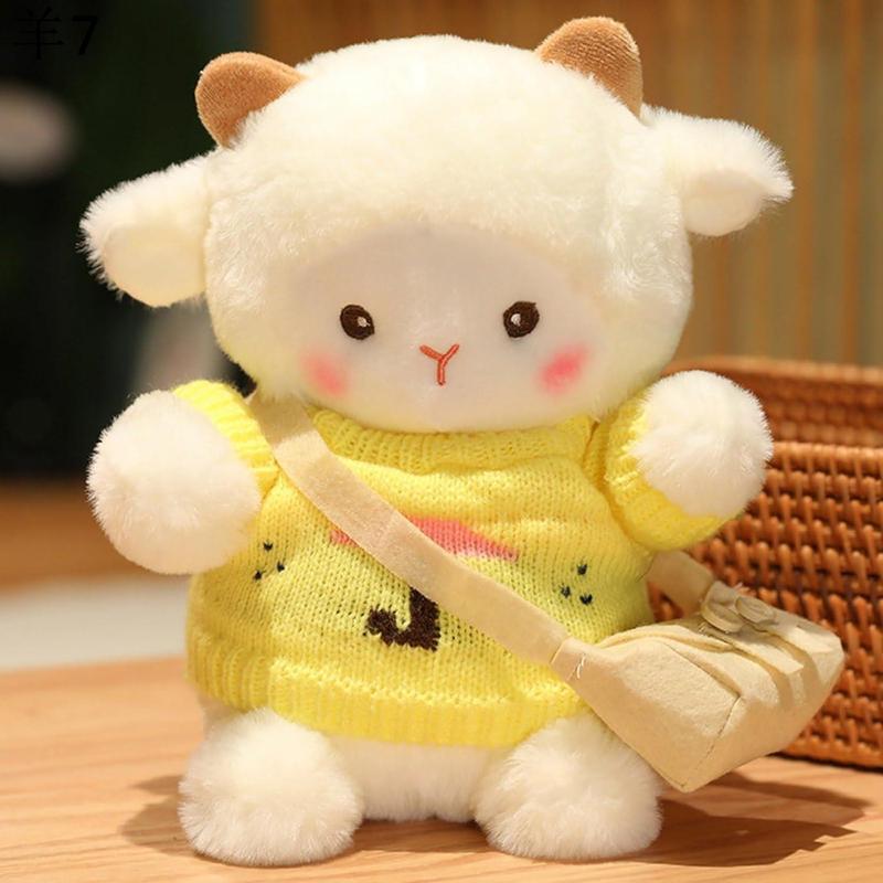 縫いぐるみ 羊 抱きまくら 昼寝枕 添い寝枕 動物 おもちゃ 仮装ひつじ 大きい 人形 ゴロ寝 伏せる かわいい フワフワ INS風 |  | 03