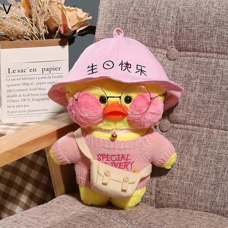 アヒル ぬいぐるみ カワイイ 人形 ソフト おもちゃ 誕生日プレゼント