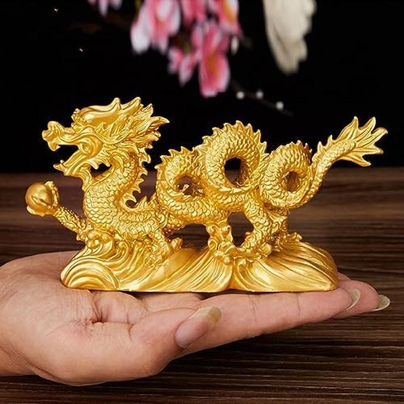 龍の置物 五本爪 龍神 守り神 昇運金龍 玄関 縁起物 龍干支 置物 金運
