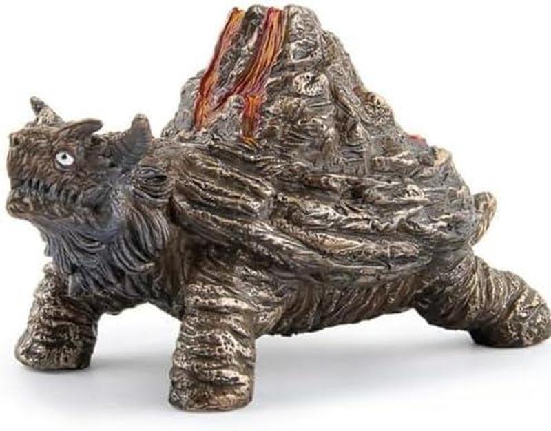 古銅　亀・鳳凰　中国古玩　銅製置物　２点 玄武 鳳凰 白虎 中国古代神話生物 置物 マスコット 彫像 モデル 卓上