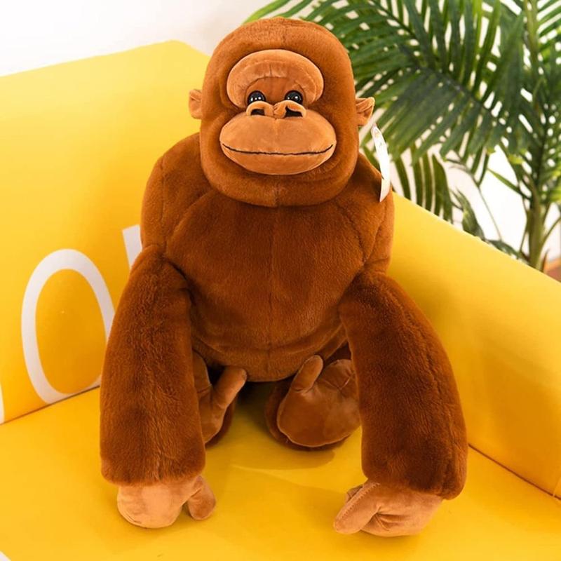 ゴリラ 可愛い ぬいぐるみ 縫い包み ふわふわなおもち ギフト お祝い