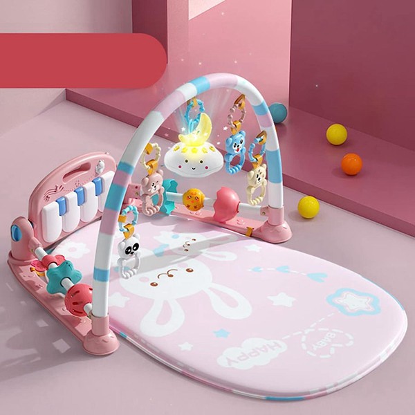 ベビージム 97*70*42cm 赤ちゃん プレイマット プレイジム おもちゃ