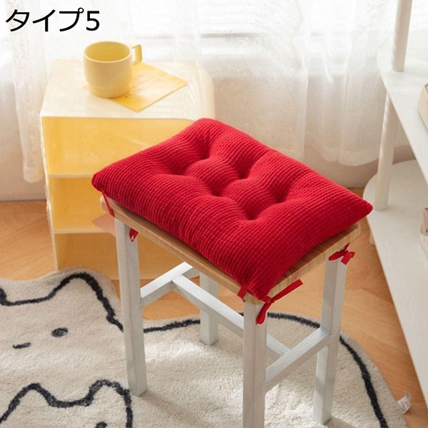 クッション 厚手 正方形 40CMx40CM 無地 フロアクッション 洗える 40x40 座布団 洗濯機OK オフィスチェアクッション 畳 |  | 05