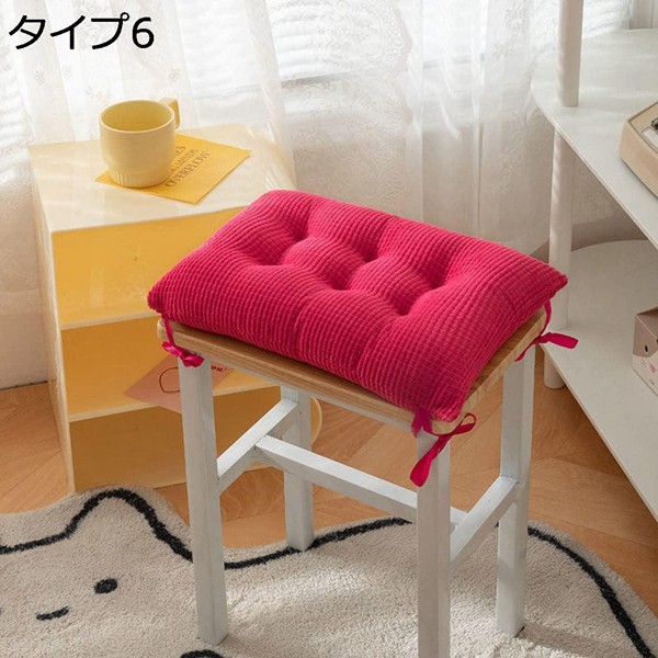 クッション 厚手 正方形 40CMx40CM 無地 フロアクッション 洗える 40x40 座布団 洗濯機OK オフィスチェアクッション 畳 |  | 06