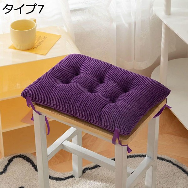 クッション 厚手 正方形 40CMx40CM 無地 フロアクッション 洗える 40x40 座布団 洗濯機OK オフィスチェアクッション 畳 |  | 07