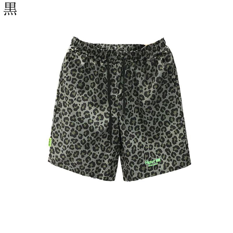 ドライボーンズ【デッドストック】ヒョウ柄ショートパンツ 新品タグ付き ヒョウ柄デニムショートパンツ女性 2000 年代ヴィンテージ Y2k