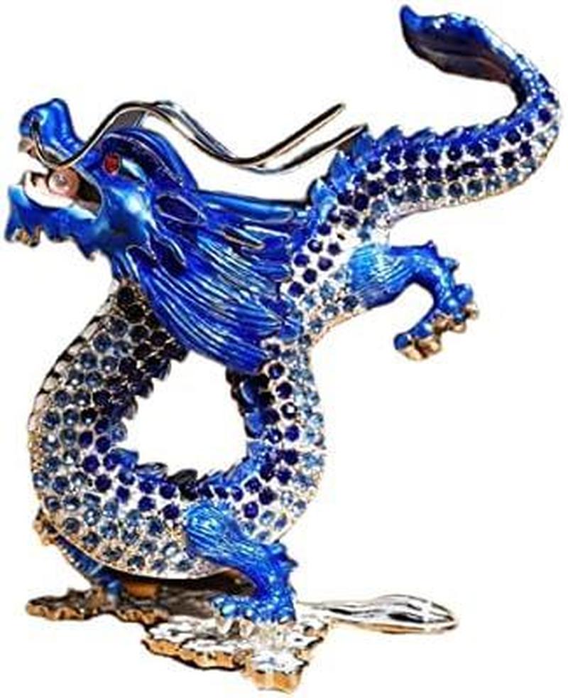 龍の置物ゴールド クリスタル スピリチュアル 風水 昇運金龍 龍