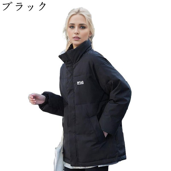 まりん　　レディース　ダウンコート　リバーシブル　サイズ　46 レディース ダウンジャケット 裏起毛 中綿コート 両面着 リバーシブル