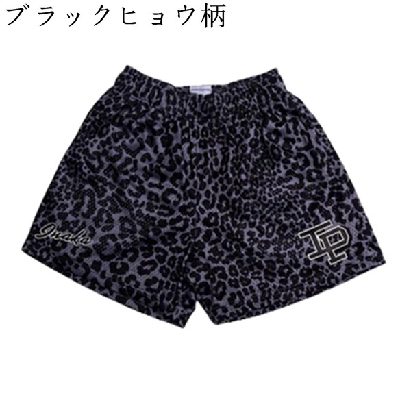 ジーンズ ハーフパンツ ヒョウ柄 アメカジ カップル スケーター JEANASIS - スケーター ストリート ハーフパンツ レディース