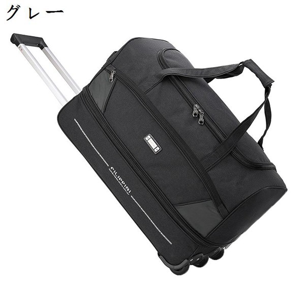 トラベルバッグ スーツケース オックスフォード布製 ソフトケース 折り畳み キャリーバッグ 容量拡張...
