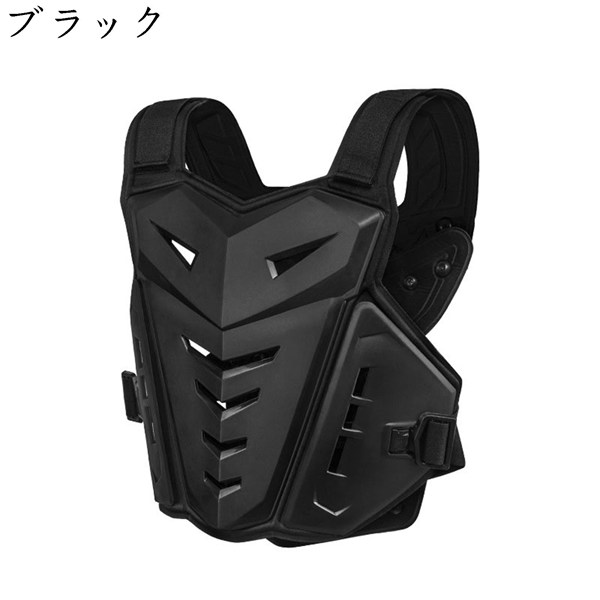 プロテクター 胸部プロテクター 上半身防護 バイクウェア バイク保護ジャケット 転倒防護 通気性 吸汗 袖無し ストラップ付き 調節可能 |  | 02