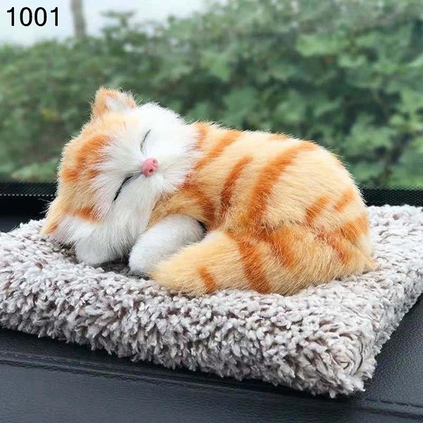 猫 リアル ぬいぐるみ 多機能 しゃべるおもちゃ 置物 背当て かわいい