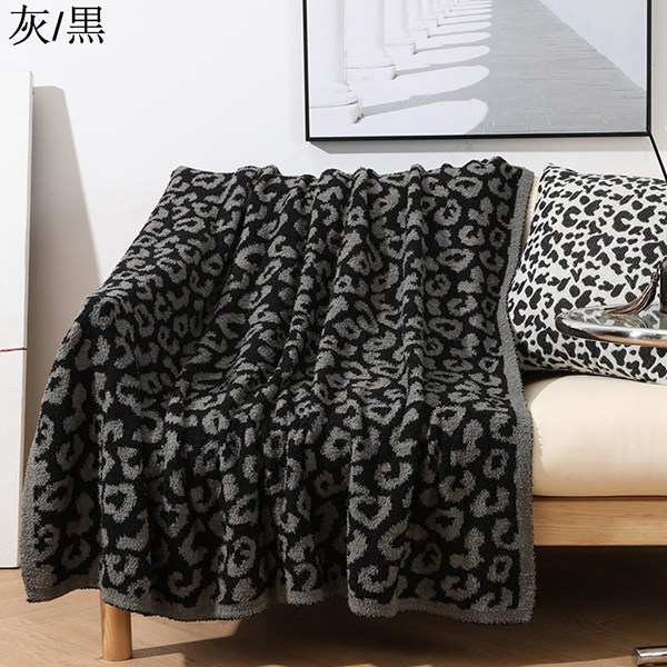 【新品】The Letters ヒョウ柄 ブランケット 楽天市場】ブランケット ひざ掛け 100×140 ヒョウ柄 レオパード