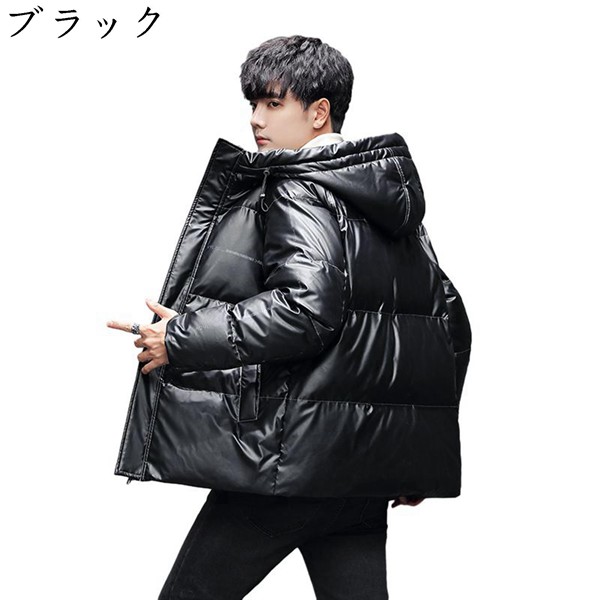 新品 TRAPSTAR 光沢ブラック ダウンジャケット Mサイズ TRAPSTAR新品Mサイズ ダウンジャケット メンズ 光沢ブラック