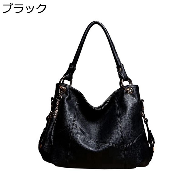 トートバッグ 大容量 レディース ショルダーバッグ 2way タッセル付き 手提げ a4サイズ tote bag 背面ポケット カバン |  | 01