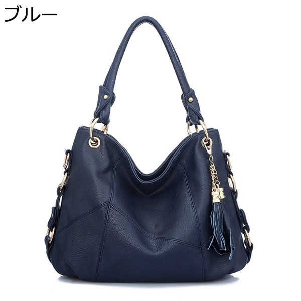 トートバッグ 大容量 レディース ショルダーバッグ 2way タッセル付き 手提げ a4サイズ tote bag 背面ポケット カバン |  | 04