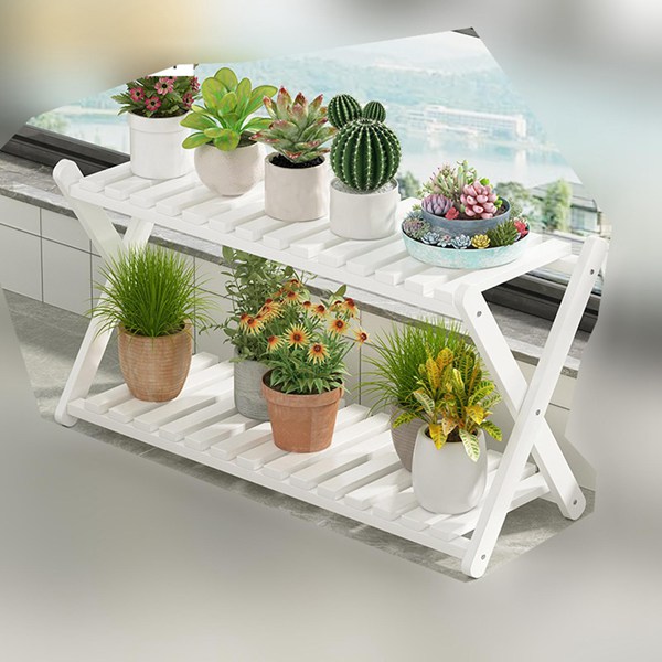 フラワースタンド 木製 花台 3段/4段/5段プランタースタンド 園芸