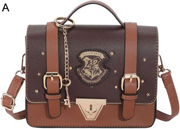 ショルダーバッグ 魔法学院風 魔術学校の紋章 バッグ カバン 斜め掛け