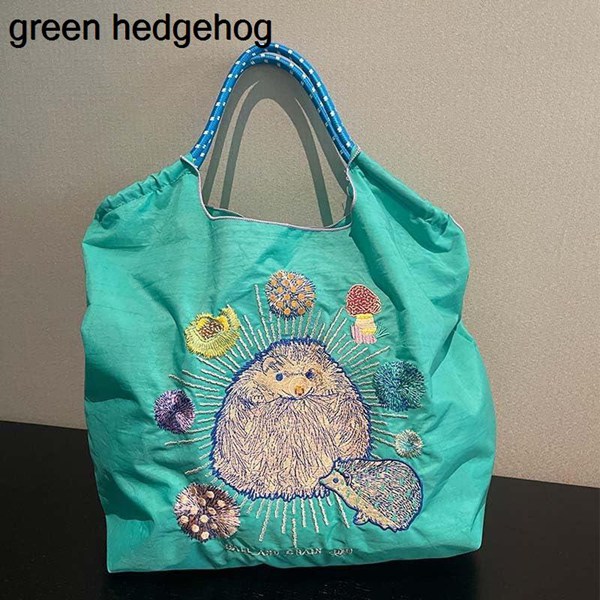 刺繍 折畳み エコバッグ エコバッグ買い物バッグ お洒落なエコバッグ