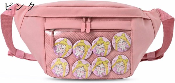 ayakawasaki ショルダーバッグ＆おまもりポーチ　親子コーデ　ピンク POUCH | ayakawasaki