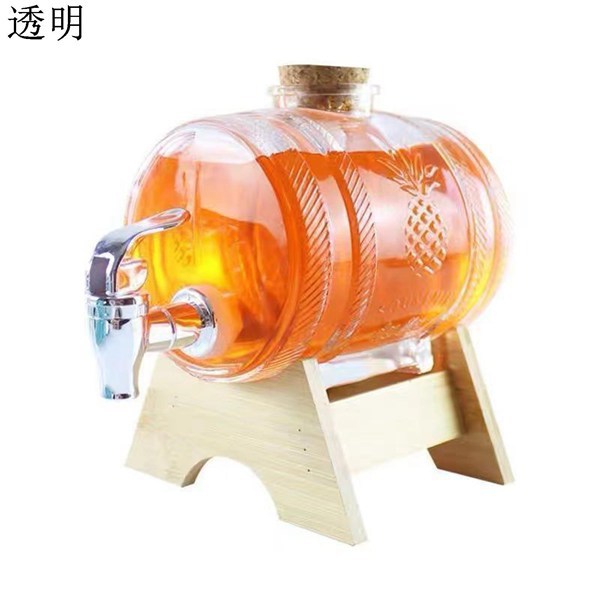 ドリンクピッチャー ガラス ウォーターピッチャー 1L 透明