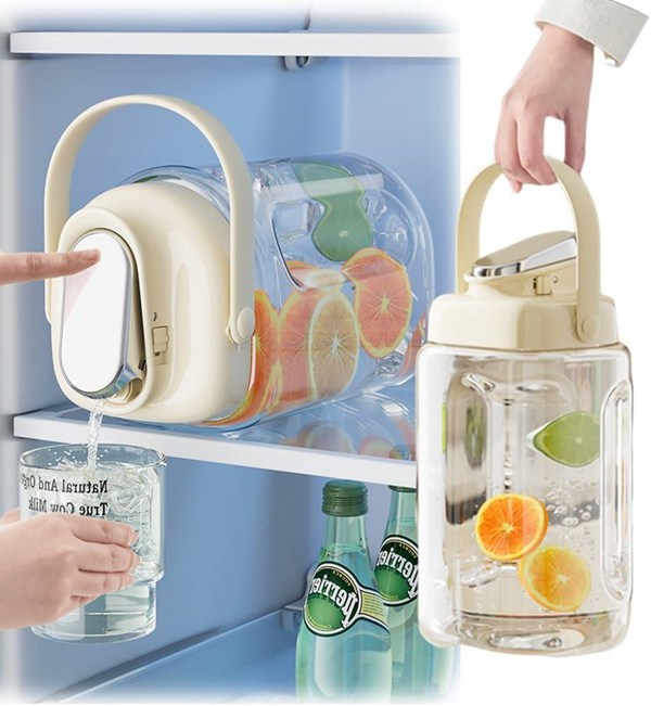 麦茶ポット ピッチャー 冷蔵庫 ポット ウォーターボトル 2.2L/3.5L 大