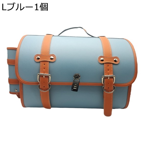 バイク シートバッグ 革 ツーリングバッグ レザー 荷物バッグ