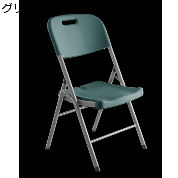 折り畳みチェア パイプイス 家用 室内 オフィスチェア ミーティングチェア 背もたれ コンパクト収納 トレーニングルーム 持ち運び便利_5