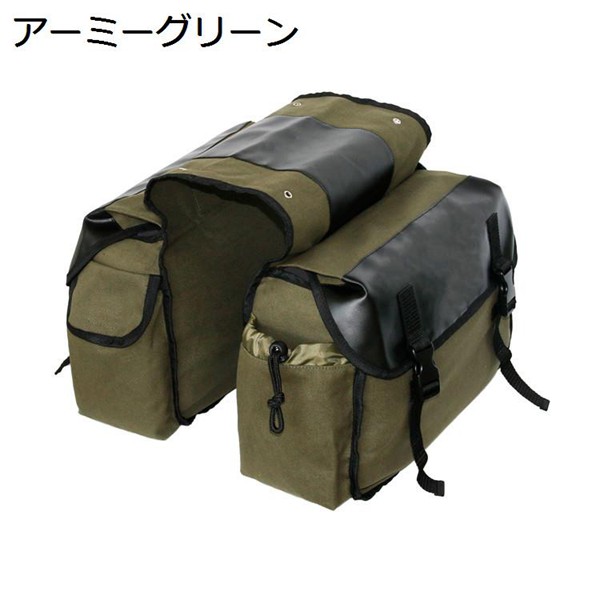 サイドバッグ バイク ツーリングバッグ 防水 左右セット 取り付け簡単 バイク用 サドルバッグ 耐摩耗性 キャンプツーリング 自行車 軽量 |  | 10
