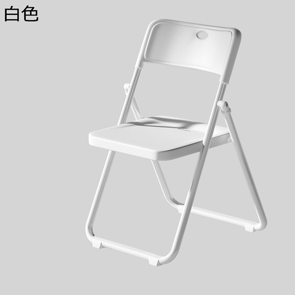 オフィスチェア パイプイス 折り畳みチェア ミーティングチェア 背付 コンパクト 省スペース 滑り止めゴム足 会議室用 講義 講習 勉強_2