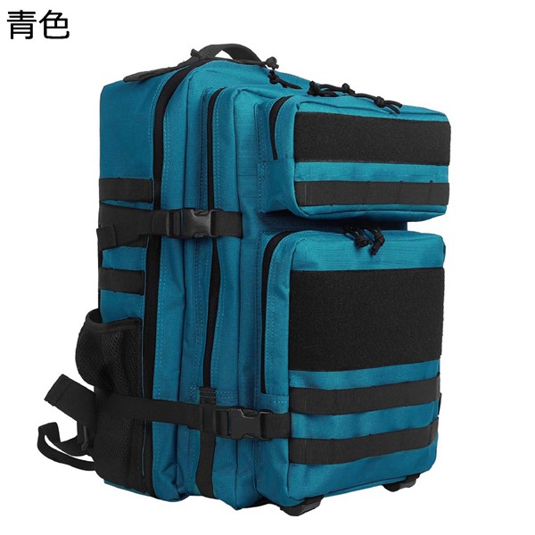 リュックサック 45L 12色 タクティカルバックパック ミリタリーバッグ ザック 登山リュック 大型 デイパック ハイキングバッグ 戦術_2