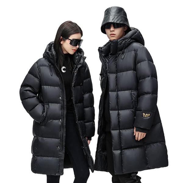 【極美品】X-united ベンチコート ロング ダウンコート 黒 メンズL ダウンコート メンズ レディース ロングダウンコート ダウン90 冬