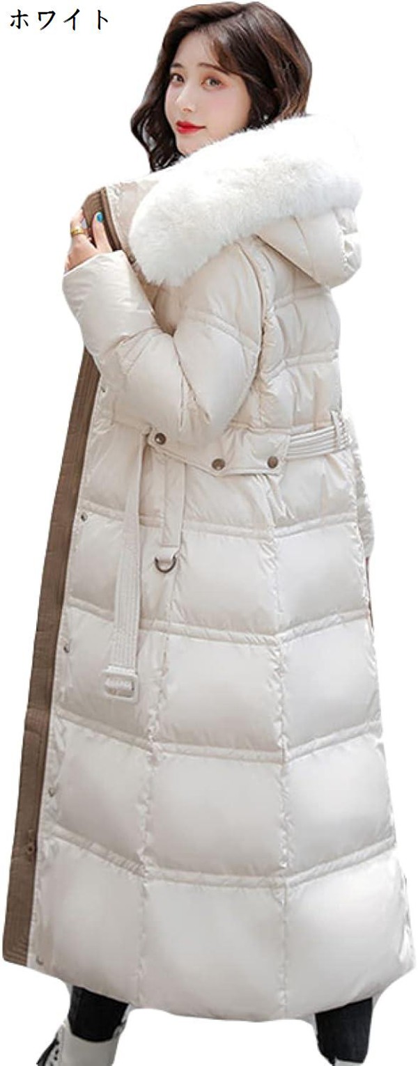 ダウンジャケット レディース ダウンコート ロング丈 アウター ミドル