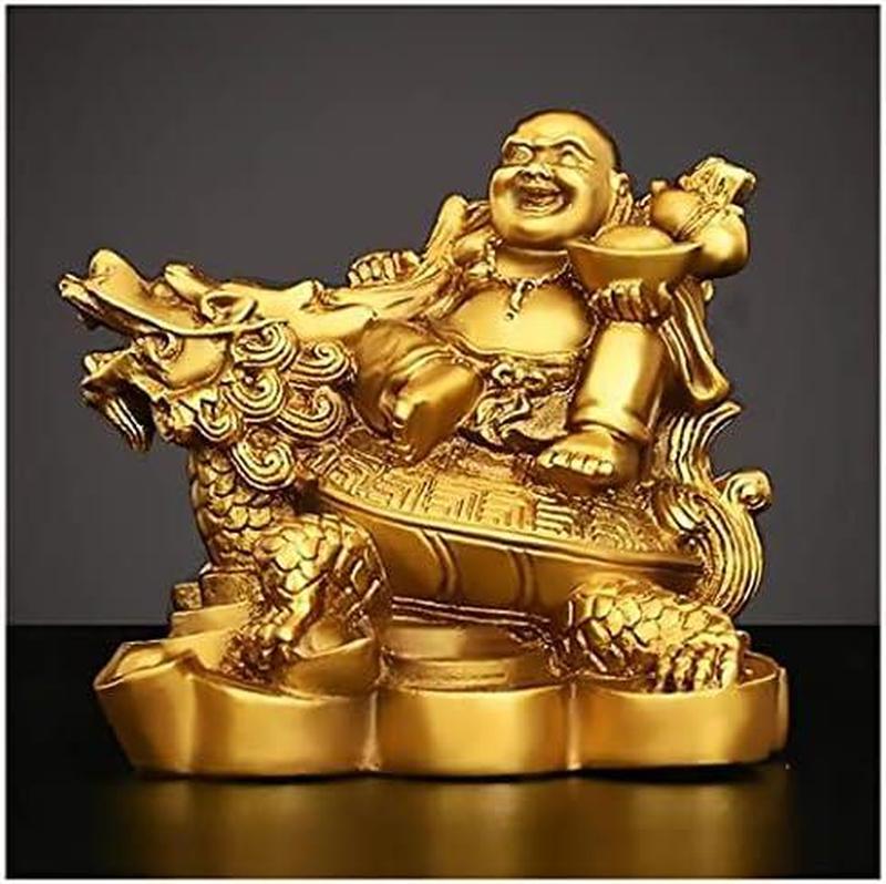 仏教美術 時代古金銅製 金工細工大型『布袋 弥勒菩薩』佛台像 置物 布袋尊 仏像 仏教美術 時代古金銅製 金工細工大型『布袋 弥勒菩薩』佛台像