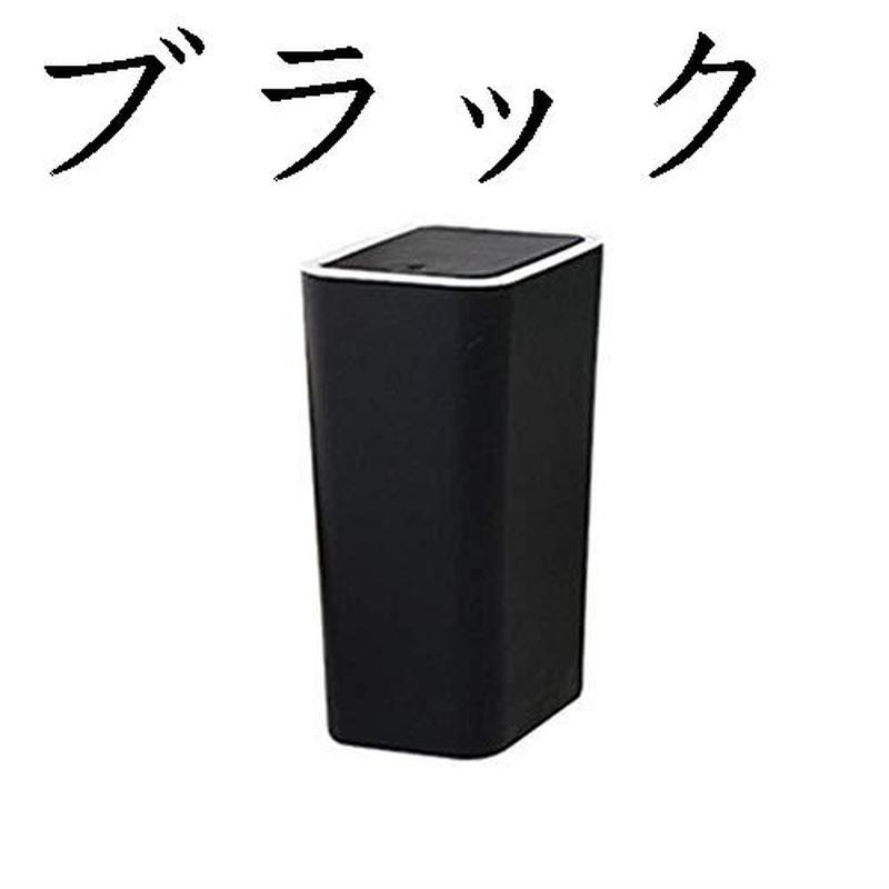 ゴミ箱 ごみ箱 ふた付き ゆっくり閉まる ごみの分類 ブラック 縦型 10L 消臭 部屋 キッチン 塵箱 ふた付き 省スペース｜figurina｜03