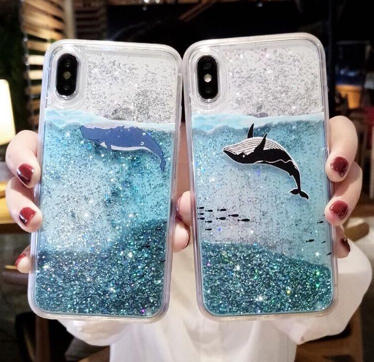 iPhone13pro 12pro ケース シェイカーケース スパンコール 動く 液体
