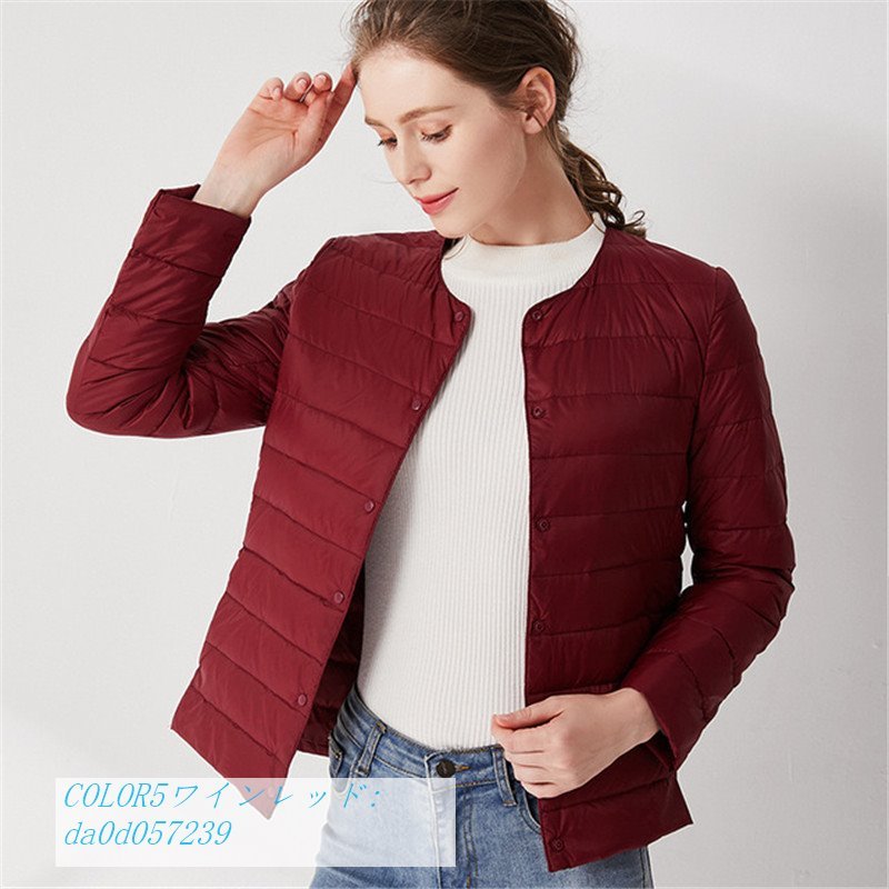 インナーダウン ライトダウン ライナーコート 2way ダウンジャケット レディース 軽量 ショート丈 重ね着無地 防寒 ラウンドネック Vネック ダウンジャケット Da0d フィホーネ 通販 Yahoo ショッピング