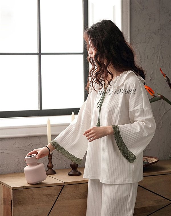 最新人気 パジャマ レディース 夏 きれいめ 綿 上下セット 無地 部屋着 ルームウェア ギフト 大人 可愛い 体型カバー プレゼント 寝巻き 最安値挑戦 Www Muslimaidusa Org