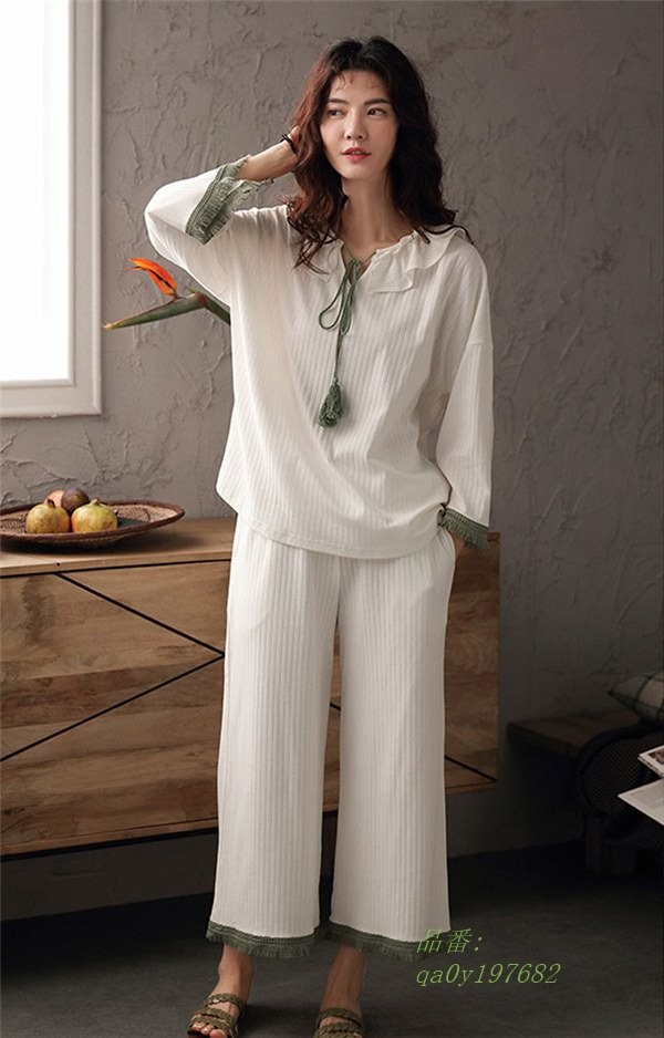 最新人気 パジャマ レディース 夏 きれいめ 綿 上下セット 無地 部屋着 ルームウェア ギフト 大人 可愛い 体型カバー プレゼント 寝巻き 最安値挑戦 Www Muslimaidusa Org