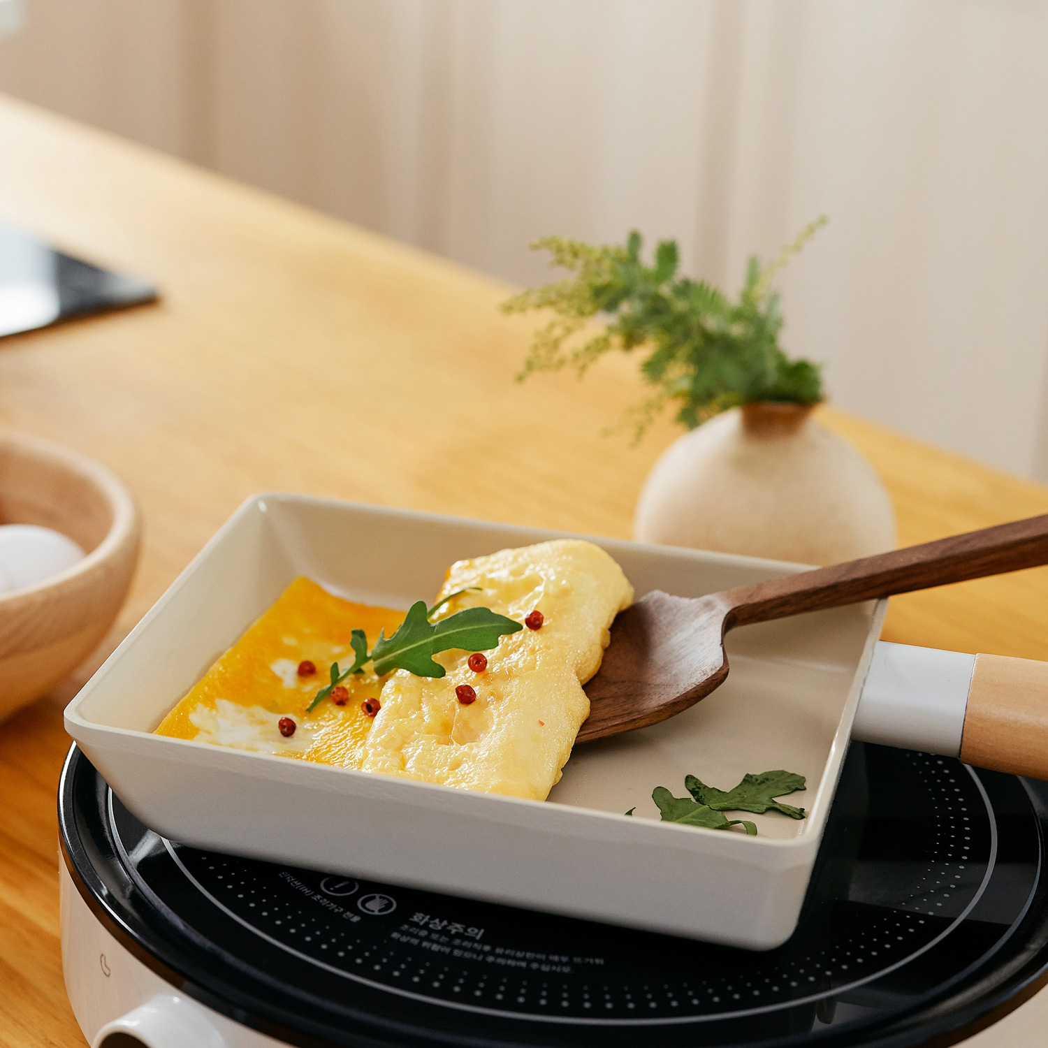 FIKA 卵焼きフライパン 15cm セラミッ...の詳細画像2