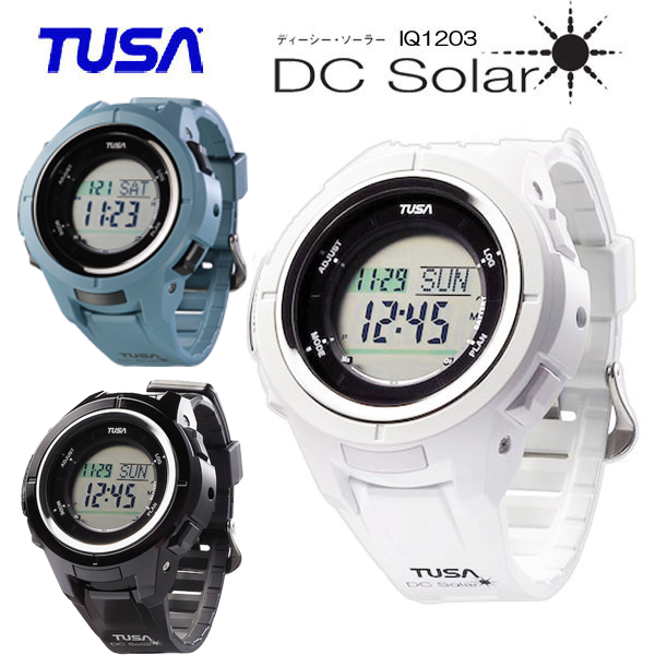 あすつく TUSA(ツサ) IQ1203 DC Solar ダイブコンピューター